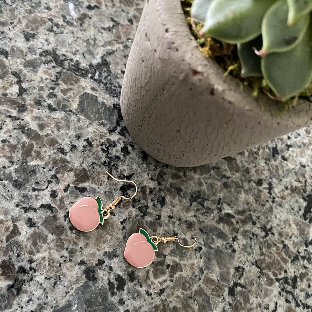 🍑 earrings - Picture 3 of 3